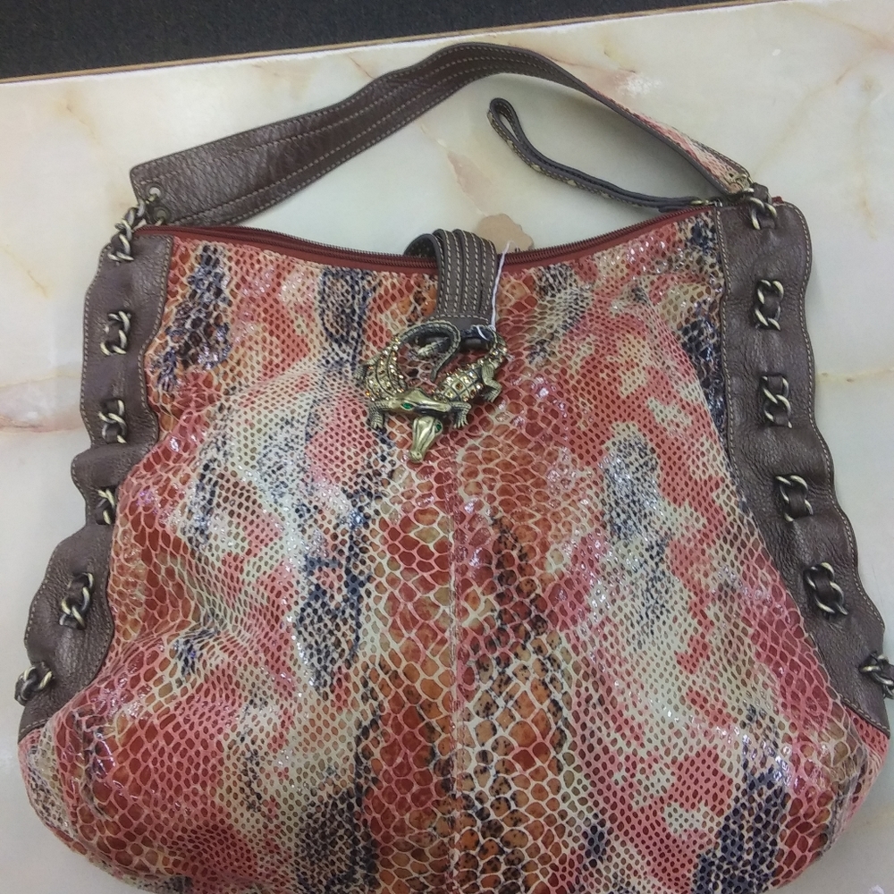 Sharif leather handbag